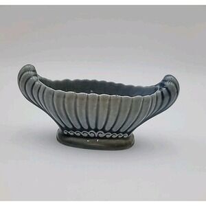 Wade Bon Bon Dish Bowl Irish Porcelain Made in Ireland Shamrock Mark Blue Tan